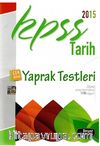 2015 KPSS Tarih Genel Yetenek Genel Kültür Çek Kopar Yaprak Test