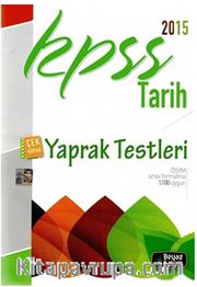 2015 KPSS Tarih Genel Yetenek Genel Kültür Çek Kopar Yaprak Test