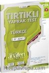 2. Sınıf Türkçe Tırtıklı Yaprak Testler