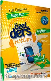 2015 KPSS Türkçe Özel Ders Notları