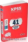 2015 KPSS Genel Yetenek Genel Kültür 41 Deneme Sınavı