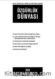 Özgürlük Dünyası / Aylık Sosyalist Teori ve Politika Dergisi / Aralık 2014 Sayı:259
