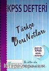 2015 KPSS Defteri Genel Yetenek Türkçe Ders Notları