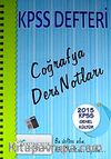 2015 KPSS Defteri Genel Kültür Coğrafya Ders Notları