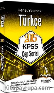 2015 KPSS Cep Serisi Genel Yetenek Türkçe