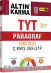 TYT Paragraf Konu Konu Çıkmış Sorular
