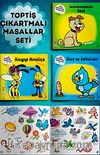 Toptiş Çıkartmalı Masalları Seti (3 Kitap)