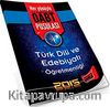 2015 Türk Dili ve Edebiyatı Öğretmenliği Her Yönüyle ÖABT Pusulası