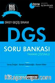 2015 DGS Tamamı Çözümlü Soru Bankası