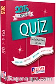 2015 KPSS A Quiz (OA-214-KPS)