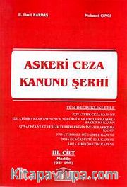 Askeri Ceza Kanunu Şerhi (3.Cilt)