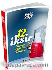 2015 ÖABT Kimya 12'li Kimya Çözümlü Deneme