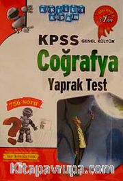 2015 KPSS Genel Kültür Coğrafya Yaprak Test