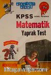 2015 KPSS Genel Yetenek Matematik Yaprak Test