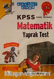 2015 KPSS Genel Yetenek Matematik Yaprak Test