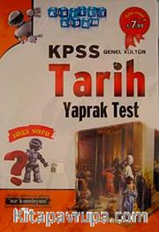2015 KPSS Genel Kültür Tarih Yaprak Test