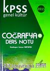 2015 KPSS Genel Kültür Coğrafya Ders Notu