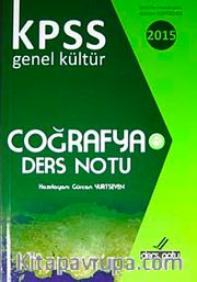 2015 KPSS Genel Kültür Coğrafya Ders Notu