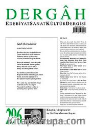 Dergah Edebiyat Sanat Kültür Dergisi Sayı:296 Ekim 2014