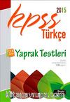 2015 KPSS Türkçe Çek Kopar Yaprak Test