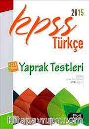 2015 KPSS Türkçe Çek Kopar Yaprak Test