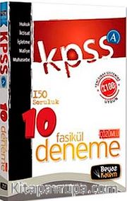 2015 KPSS A 150 Soruluk 10 Fasikül Çözümlü Deneme