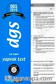 2015 DGS Çek Kopar Yaprak Test
