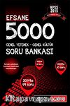 2015 KPSS Genel Yetenek Genel Kültür Efsane 5000 Soru Bankası