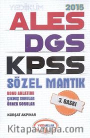 2015 ALES DGS KPSS Sözel Mantık Konu Anlatımı Çıkmış Sorular Örnek Sorular