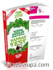 2015 ÖABT Sosyal Bilgiler Öğretmenliği Yaprak Test