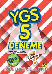 YGS 5 Deneme Tamamı Çözümlü (Çıkmış Sorulardan)