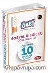 2015 KPSS ÖABT Sosyal Bilgiler Öğretmenliği Çözümlü 10 Deneme Sınavı