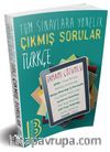 Tüm Sınavlara Yönelik Tamamı Çözümlü Türkçe Çıkmış Sorular 