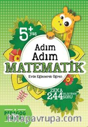 Adım Adım Matematik 5+Yaş 244 Soru