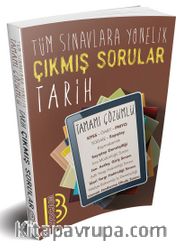 2020 Tüm Sınavlara Yönelik Tarih Konularına Göre Çıkmış Tamamı Çözümlü Sorular 