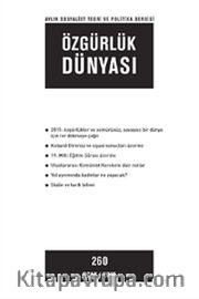 Özgürlük Dünyası / Aylık Sosyalist Teori ve Politika Dergisi / Ocak 2015 Sayı:260