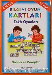 Bilgi ve Oyun Kartları Zeka Oyunları (8-15 Yaş) <br /> Sorular ve Cevaplar