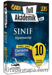 2015 KPSS ÖABTFull Akademik Seri Sınıf Öğretmenliği Tamamı Çözümlü 10 Deneme Sınavı