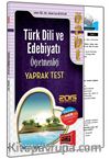 2015 ÖABT Türk Dili ve Edebiyatı Öğretmenliği Yaprak Test