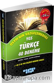 ÖSYM'nin Vazgeçemediği YGS Türkçe 40 Deneme