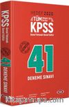 2020 KPSS Genel Kültür Genel Yetenek 41 Deneme Sınavı
